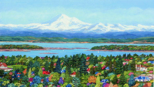 VIEW OF MOUNT BAKER Barbara Weaver-Bosson FAST 2018